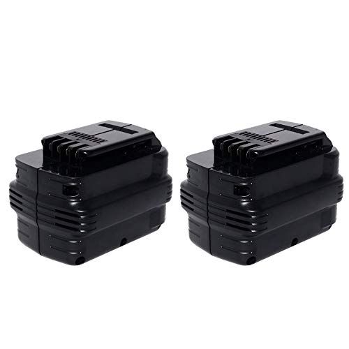 2x Hochleistungs Ni-MH Akku 24V / 3000mAh ersetzt Dewalt DE0-240 DE0-240-XJ DE0-241 DE0-242 DE-0243 DE-0243-XJ DW-0240 DW-0241 DW-0242 DW-0242-XRP DW-0243 BHA-24 von TradeShop