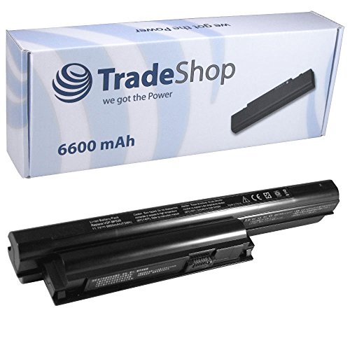 Hochleistungs Li-Ion Akku 6600mAh ersetzt VGP-BPL26 VGP-BPS26 VGP-BPS26A für Sony VAIO VPC-CA2Z VPC-CA35 VPC-CA36 VPC-CA3A VPC-CA3S VPC-CB15 VPC-CB16 VPC-CB17 VPC-CB19 VPC-CB28 VPC-CB29 VPC-CB2A von TradeShop