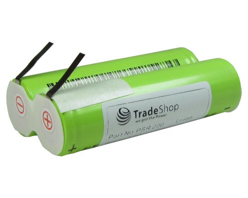 Hochleistungs Li-Ion Akku 7,2V/7,4V / 2200mAh für Berlan BAGHS7.2-LI, Bosch AGS 7.2 Li, PKP 7.2 Li, Prio 7.2 Li, Güde GPS 7.2V Li-Ion, Mannesmann M17760, Powerplus POWXG2032 Hochleistungs Li-Ion Akku 7,2V/7,4V / 2200mAh für Berlan BAGHS7.2-LI, Bosch AGS 7.2 Li, PKP 7.2 Li, Prio 7.2 Li, Güde GPS 7.2V Li-Ion, Mannesmann M17760, Powerplus POWXG2032 von TradeShop