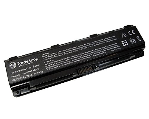 Hochleistungs Li-Ion Qualitäts Akku, 10,8V/11,1 / 6600mAh für Toshiba Satellite C845D C850 C850D C855 C855D C870 C870D C875 C875D L70 L800 L800D L805 L805D L830 L830D L835 L835D L840 L840D L845 L845 L850 L850D L855 L855D L870 L870D L875 L875D von TradeShop