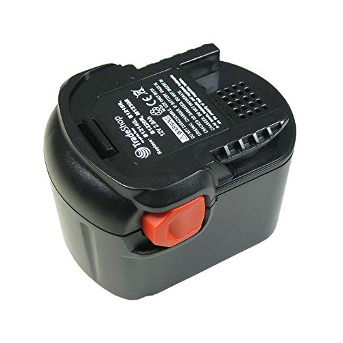 Hochleistungs Ni-MH Akku, 12V / 2000mAh ersetzt 0700980320, B-1215-R, B-1220-R, M-1230-R für B-1214-G B-1215-R B-1220-R BS12G BS12X BSB12G BSB12STX BSS12RW GBSAA12V M-1230-R von TradeShop