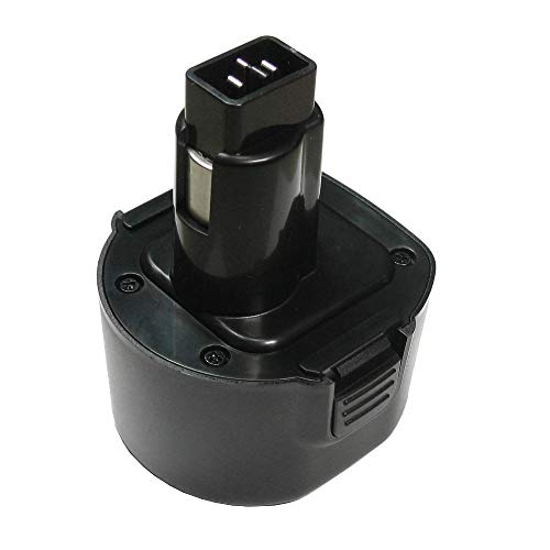 Hochleistungs Ni-MH Akku, 9,6V / 2000mAh für Dewalt DW-626K2 DW-902 DW-926 DW-926K DW-926K2 DW-926KA9 DW-952 DW-955 DW-955K DW-955K2 von Trade-Shop