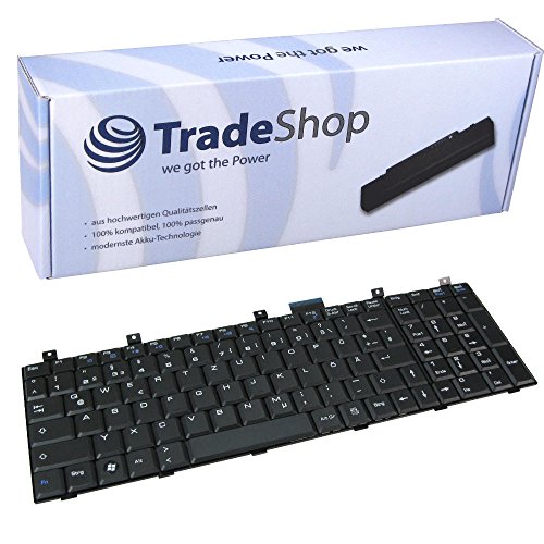 Laptop-Tastatur/Notebook Keyboard Ersatz Austausch Deutsch QWERTZ für MSI A6100 A7005 CR500 CR500X CR600 CR610 CR620 CR700 CX500 CX600 CX605 CX700 (Deutsches Tastaturlayout) von TradeShop