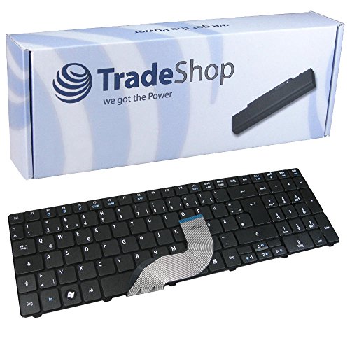 Laptop-Tastatur / Notebook Keyboard Ersatz Austausch für Acer Aspire 5738PZG 5810 5810TG 5810TZ 7535G 7735Z 7735ZG 7736 7736G 7736Z 7738 7738G 7740 7740G 8935 8935G 8940G 7735G 7738TG 7745Z 7540 7745 75515810T von TradeShop