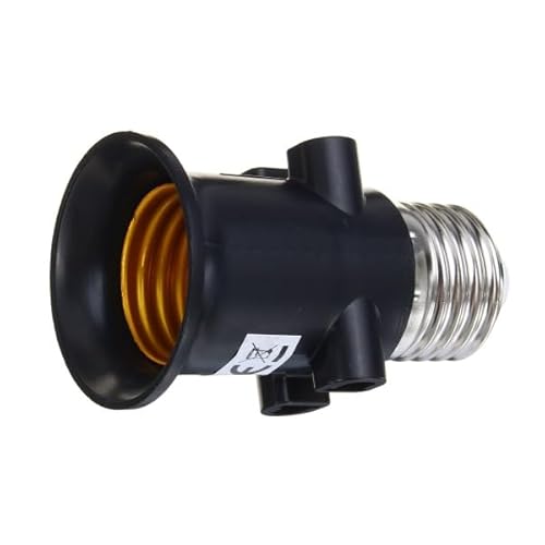 PORTALAMPA HAFENLAMPE E27 RUBACORRENT MIT DOPPELRIFT 10A RUBA von TradeShop