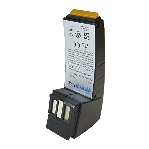 Trade-Shop Premium Ni-MH Akku 12V / 2000mAh für Festool Festo BPH-12 BPH-12-C C-12 FS-1224 BP-CDD-12 CDD-12-FX CENCC45Plus C-12-DUO CDD-12 CDD-12-E C-12-GG CCD-12-ESC von TradeShop
