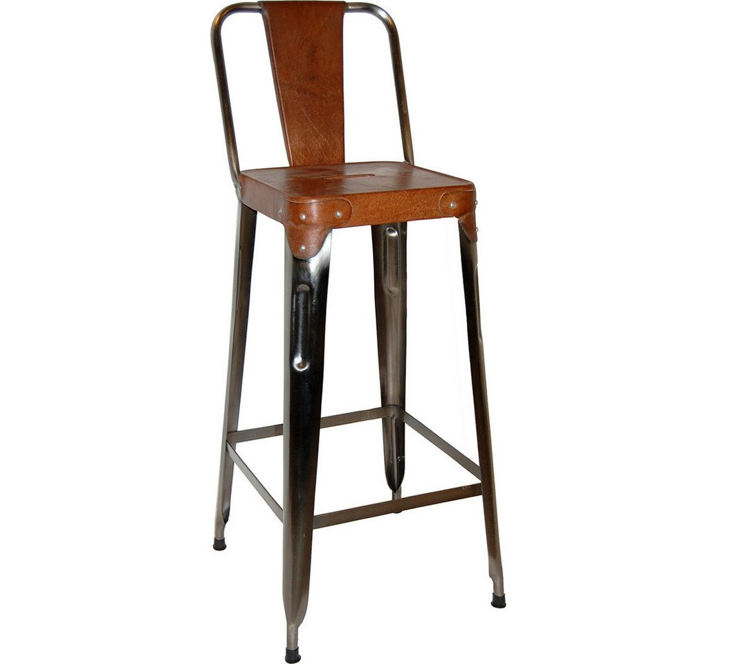 Trademark Barhocker Barhocker mit Rückenlehne und Ledersitz Trademark Barhocker Barhocker mit Rückenlehne und Ledersitz von Trademark