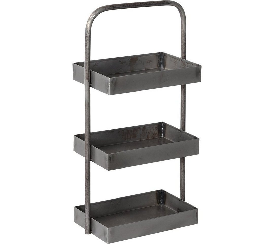 Trademark Etagere Gestuftes Tablett aus lackiertem Eisen von Trademark