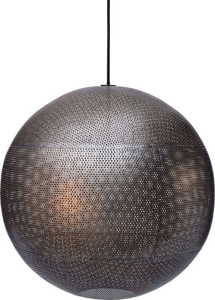 Trademark Lampenschirm Moonlight Hängelampe mit perforierten Lampenschirm aus Eisen ⌀ 50 cm von Trademark