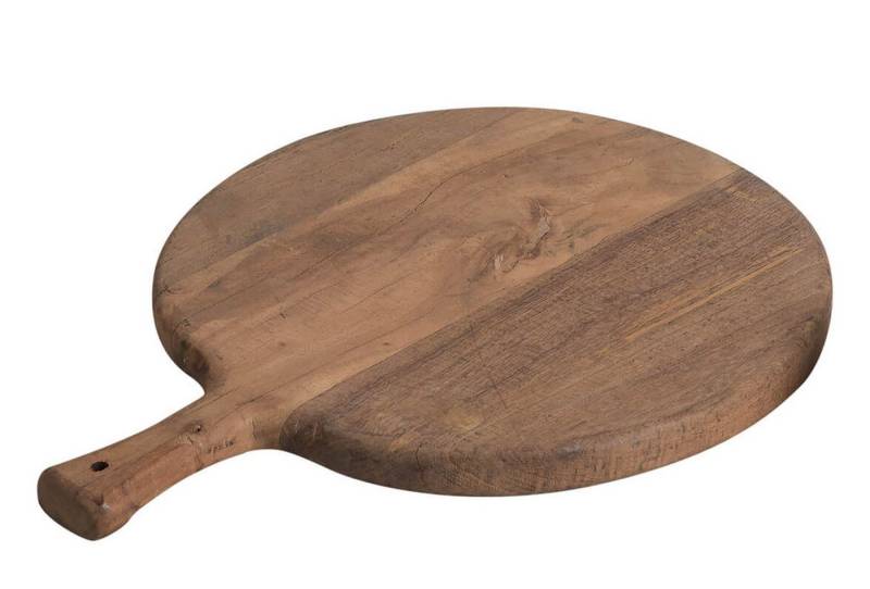 Trademark Schneidebrett Trademark Schneidebrett Servierbrett Küchenbrett Griff Rund 43x33cm von Trademark