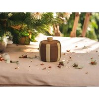 Handgefertigte Holzdose Aus Buchenholz - Ca 60Ml Vorratsbehälter, 7 cm Höhe, Nachhaltig & Natürlich Perfekt Für Küche, Gewürze Oder Deko Handgefertigte Holzdose Aus Buchenholz - Ca 60Ml Vorratsbehälter, 7 cm Höhe, Nachhaltig & Natürlich Perfekt Für Küche, Gewürze Oder Deko von TradeofHandmade