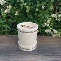 Handmade, Handgemachte Honigfässer, Holzdeko, Holzfässer, Wohndeko Aus Lindenholz, Nachhaltig - Geschenkidee & Geschenkverpackung in Einem von TradeofHandmade