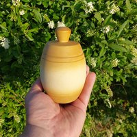 Handmade, Handgemachte Honigfässer, Holzdeko, Holzfässer, Wohndeko Aus Lindenholz, Nachhaltig - Geschenkidee & Geschenkverpackung in Einem von TradeofHandmade