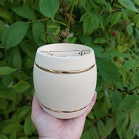 Handmade, Handgemachte Honigfässer, Holzdeko, Holzfässer, Wohndeko Aus Lindenholz, Nachhaltig - Geschenkidee & Geschenkverpackung in Einem von TradeofHandmade