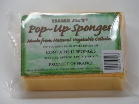 Trader Joe's Pop Up Sponges Made From Natural Vegetable Cellulose by Trader Joe's Trader Joe's Pop Up Sponges Made From Natural Vegetable Cellulose by Trader Joe's von Trader Joe's