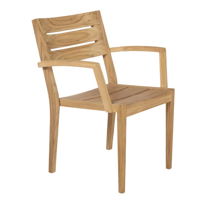 Traditional Teak - Grace - Stapelstuhl aus Teak für Garten & Terrasse von Traditional Teak