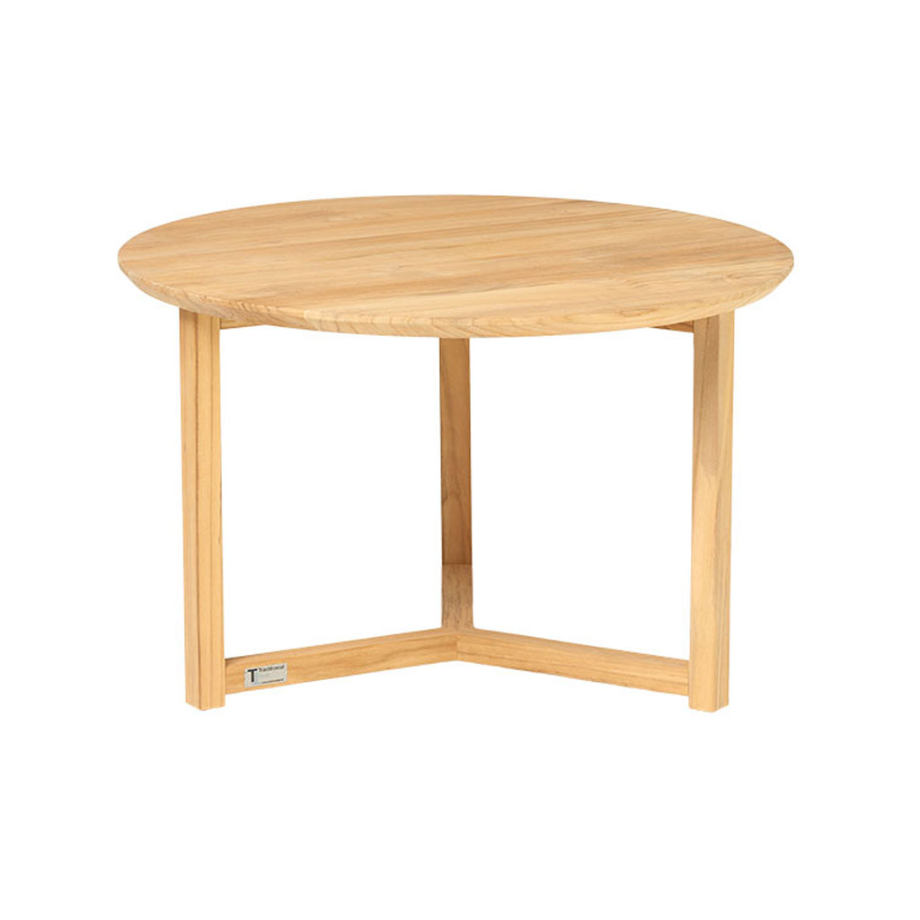 Traditional Teak - Manon - Garten Couchtisch aus Teakholz - Ø 70 cm von Traditional Teak