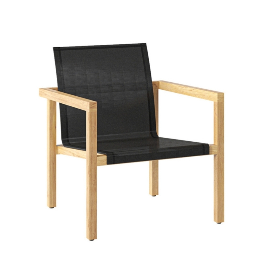 Traditional Teak - Noah Lounge Chair - Outdoor Lounge Stuhl aus Teak von Traditional Teak