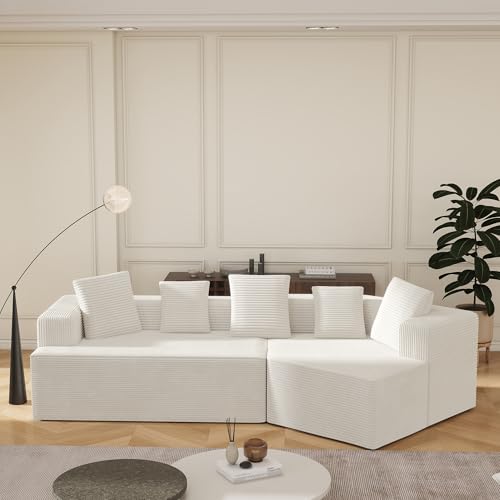 Tradrou Vollkomprimiertes knochenloses Sofa,312CM Schneider Komfort Stoff mit Wolken Kombinationssofa, modulares Sofa, voll komprimierte Verpackung ohne Montage Tradrou Vollkomprimiertes knochenloses Sofa,312CM Schneider Komfort Stoff mit Wolken Kombinationssofa, modulares Sofa, voll komprimierte Verpackung ohne Montage von Tradrou