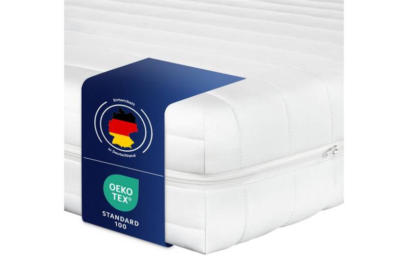 Kaltschaummatratze HydroVital-Spa - 7-Zonen Wendematratze mit zwei Liegeseiten H2&H3, Träumegut24, 11 cm hoch, verschiedene Größen und Höhen - 30 Nächte Probeschlafen von Träumegut24