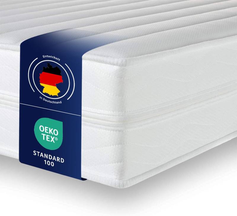 Kaltschaummatratze WaterCell - 7-Zonen Wendematratze mit zwei Liegeseiten H2&H3, Träumegut24, 16 cm hoch, verschiedene Größen und Höhen - 30 Nächte Probeschlafen von Träumegut24