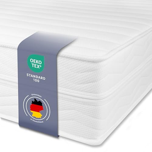Träumegut24 HydroCell 7-Zonen Matratze 160x200 cm | Härtegrad wählbar | Höhe 19cm | Ergonomische Kaltschaummatratze | Oeko-TEX® | (H2&H3, 160x200cm, 19cm) von Träumegut24