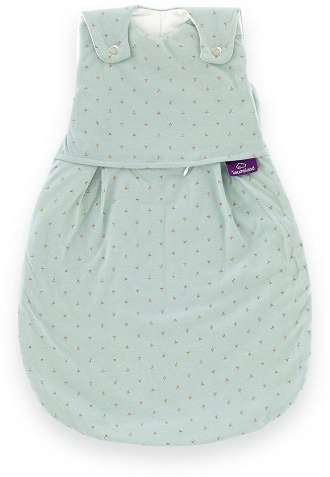 Träumeland Babyschlafsack Außenschlafsack LIEBMICH Twister, in den Größen 50/56-80/83 cm von Träumeland