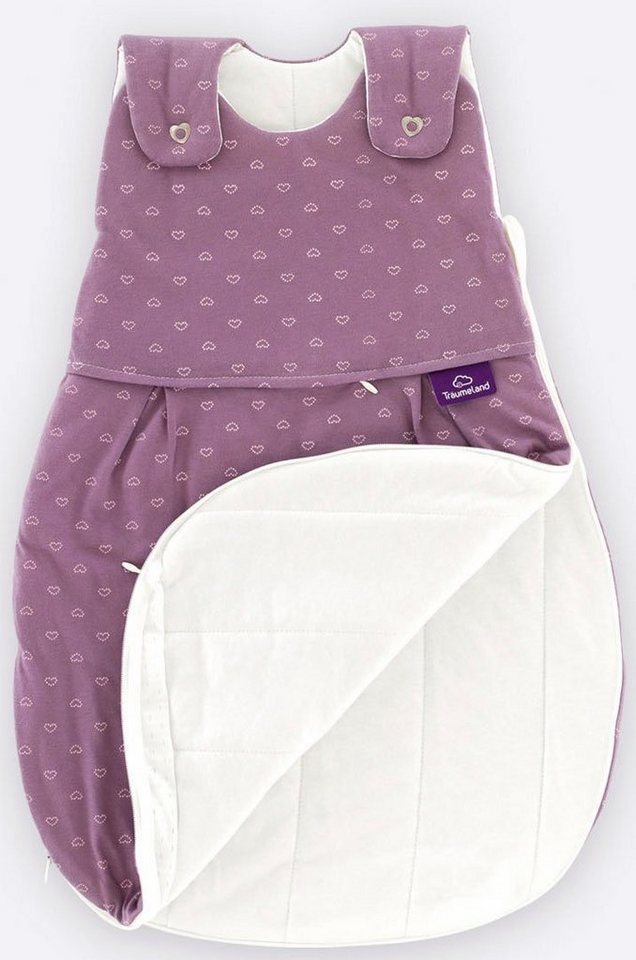 Träumeland Babyschlafsack Babyschlafsack LIEBMICH 3tlg. Set Heartsome,Größe 50/56-68/74 von Träumeland