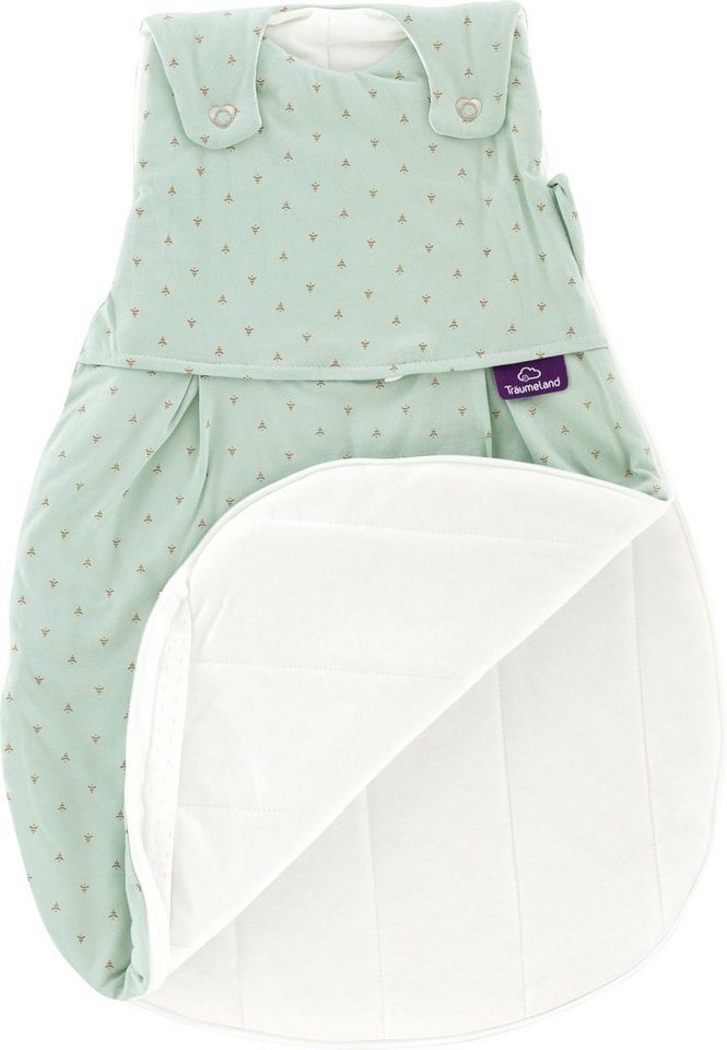 Träumeland Babyschlafsack Babyschlafsack LIEBMICH 3tlg. Set Twister, von Größe 50/56-68/74 von Träumeland