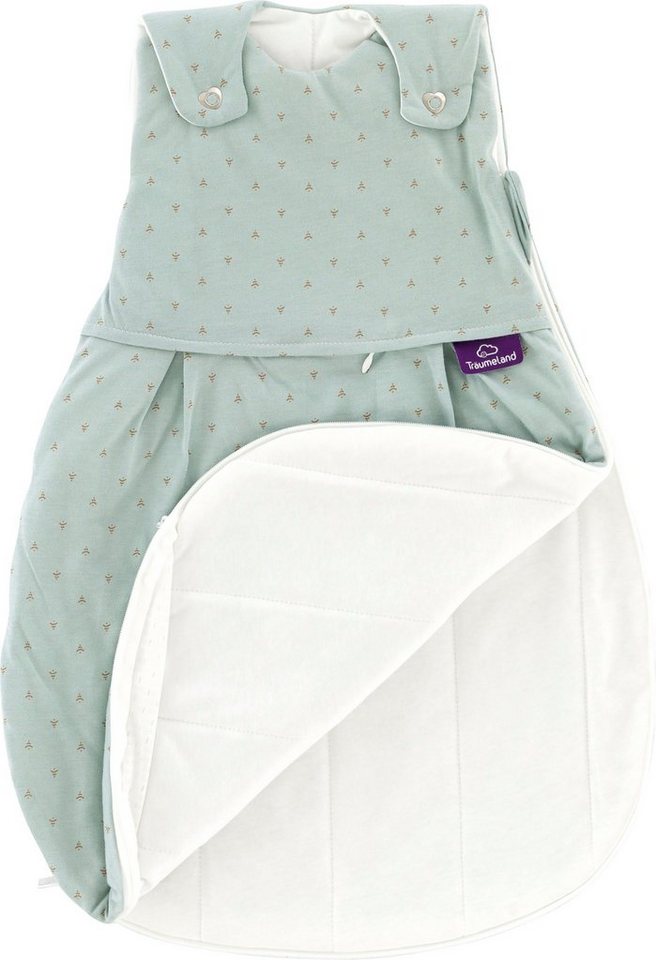 Träumeland Babyschlafsack Babyschlafsack LIEBMICH 3tlg. Set Twister, von Größe 50/56-68/74 von Träumeland