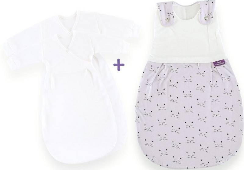 Träumeland Babyschlafsack Set Schmusekatze (Packung, 3 tlg., 3er-Pack) von Träumeland