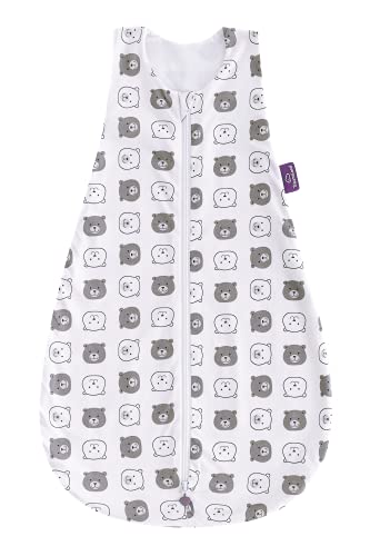 Träumeland Sommerschlafsack LIEBMICH Baumwolle Größe 110 Kleiner Bär von Träumeland