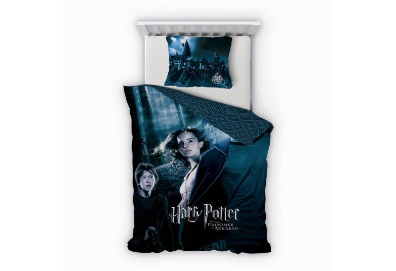Träumschön Kinderbettwäsche Premium Baumwollbettwäsche 135x200 Harry Potter Design, Baumwolle, 2 teilig von Träumschön