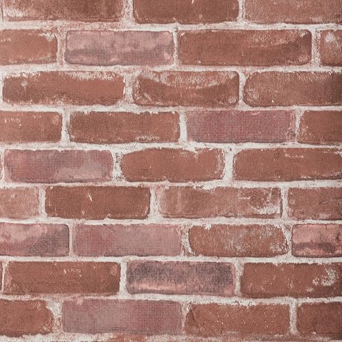 Trafagala Vliestapete Steintapete 3D Optik Rot Backstein Optik Ziegelstein Stein Vlies Tapeten 3D Effekt Wohnzimmer Schlafzimmer Küche Tapete Steinoptik 9,5m x 0,53m Trafagala Vliestapete Steintapete 3D Optik Rot Backstein Optik Ziegelstein Stein Vlies Tapeten 3D Effekt Wohnzimmer Schlafzimmer Küche Tapete Steinoptik 9,5m x 0,53m von Trafagala
