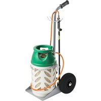 Matador Brennerkarre kompatibel mit 1 x 10,5 kg Gasflasche von Matador