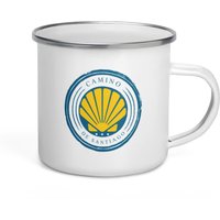 Jakobsweg Emaille Tasse Jakobsweg Emaille Tasse von TrailMemories