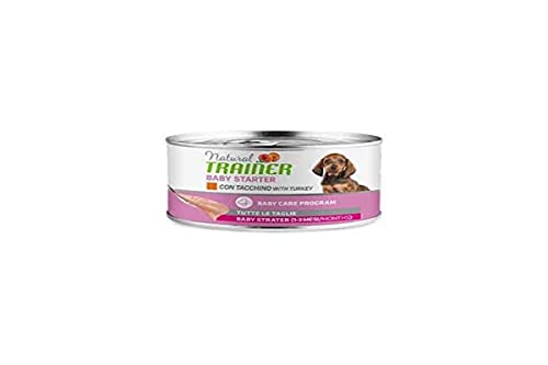 Natural Trainer Hund Baby Starter Nassfutter Multipack, 1 x 140 g, Truthahn von Trainer