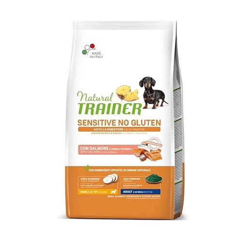 Trainer Natural Sensitive No Gluten Small & Toy Adult mit Lachs 2 kg Trockenfutter für Hunde Trainer Natural Sensitive No Gluten Small & Toy Adult mit Lachs 2 kg Trockenfutter für Hunde von Trainer