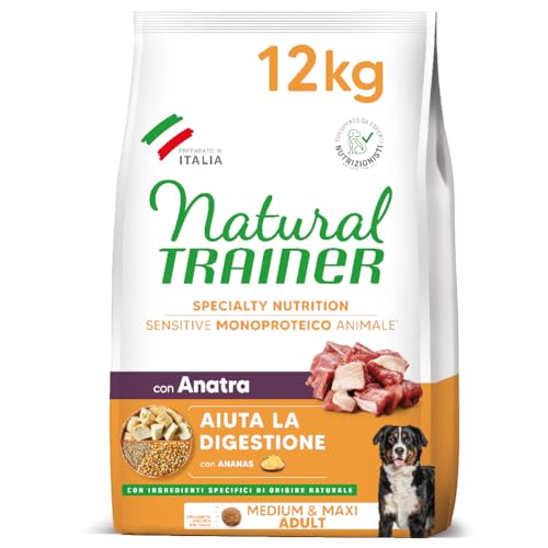 Natürliches natürliches Trainer Sensitive, kein Gluten, Futter für Erwachsene Hunde mit Ente und Vollkorn – 12 kg Natürliches natürliches Trainer Sensitive, kein Gluten, Futter für Erwachsene Hunde mit Ente und Vollkorn – 12 kg von Trainer