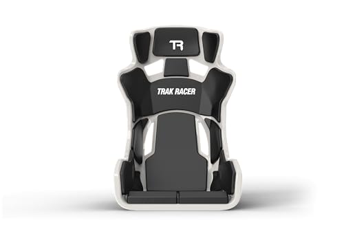 Trak Racer - Sitz aus Fiberglas, grau, GT Style TR-Serie, Sitz mit Halterung von Trak Racer