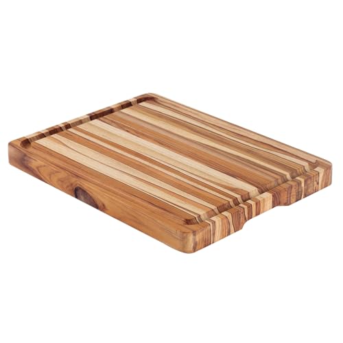 Fleischer-Billot aus FSC-Teakholz, 50 x 38 x 4 cm. (XL) von Tramontina
