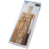 Geschenkset Schneidebrett Teak inkl. Brotmesser Geschenkset Schneidebrett Teak inkl. Brotmesser von Tramontina