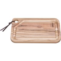 Servier- und Schneidebrett, Teak, 33 x 20 x 1,8 cm von Tramontina