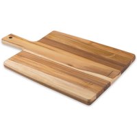 Servier- & Schneidebrett, Teak, 34 x 23 x 1,5 cm von Tramontina