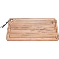 Servier- und Schneidebrett, Teak, 49 x 28 x 2,2 cm von Tramontina