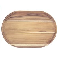 Servierplatte, Teak,47,5 x 31,5 x 1,7 cm von Tramontina