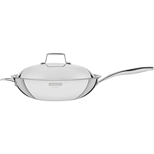 Tramontina 62158/320 Grano Wok, Edelstahl von Tramontina