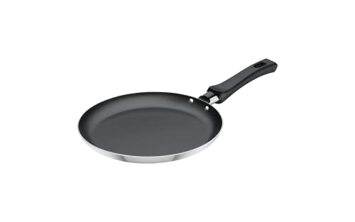Tramontina Aluminium Antihaft Crepes Pfanne Professional, 22 cm, Pancake, Pfannkuchenpfanne, Schwarz von Tramontina