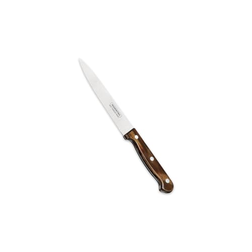 Tramontina Fleischmesser, 15 cm, Edelstahl, Holzgriff, spülmaschinenfest, 29810/268, Braun Tramontina Fleischmesser, 15 cm, Edelstahl, Holzgriff, spülmaschinenfest, 29810/268, Braun von Tramontina