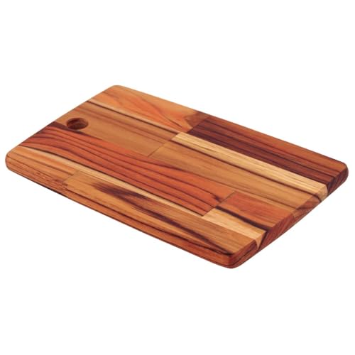 Tramontina LANDHAUS Servier-/Schneidebrett, Teakholz, FSC-zertifiziert, 28 x 19 cm von Tramontina